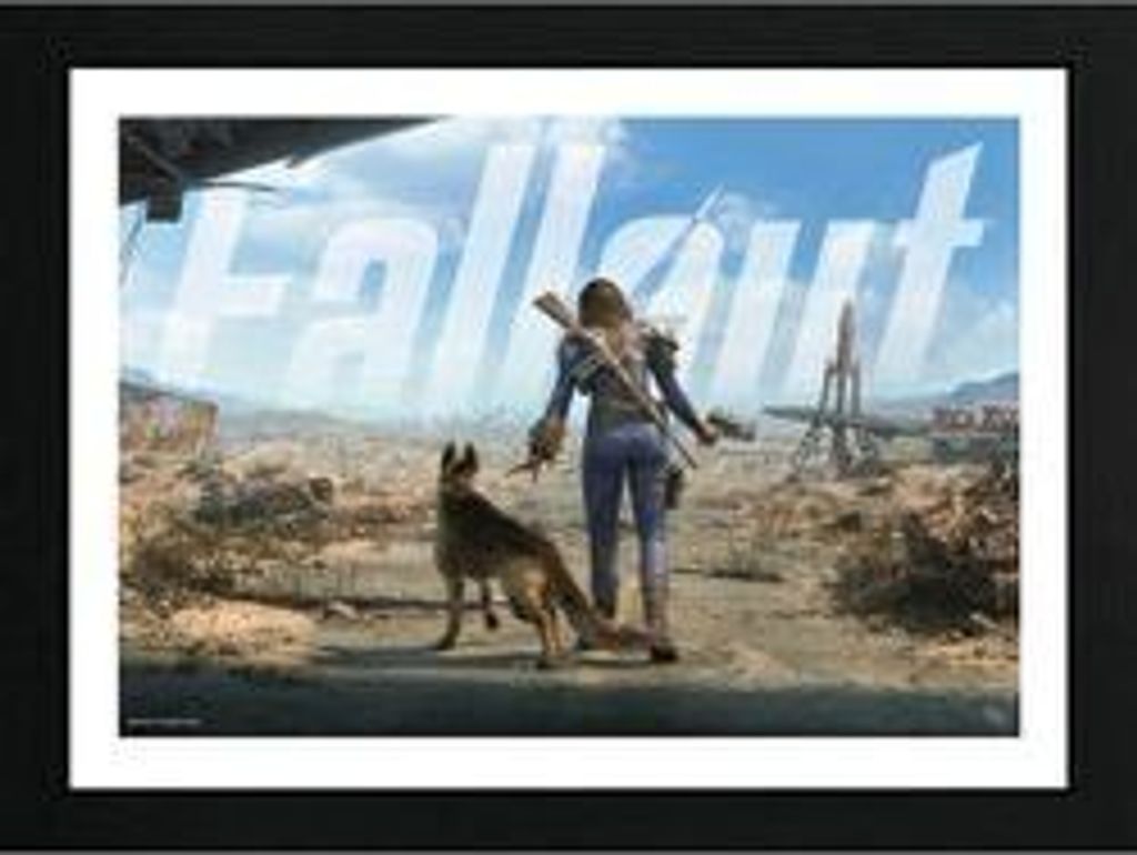 FALLOUT - Framed print Sole Female Survivor (300)