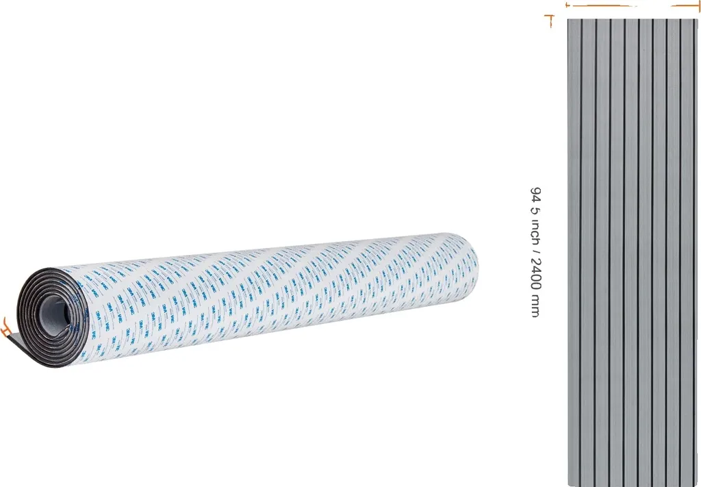 Mousse EVA antidérapante Type 3 avec colle 3M pour sol de bateau 6mm