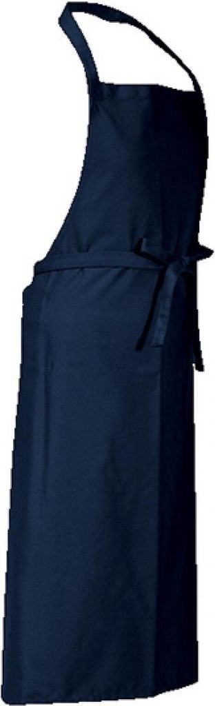 CG Workwear 00130-01 | Latzschürze Verona 110 x 75 cm - Waschbar bis 95 °C - Farbe: Dark Blue - Größe: 110 x 75 cm