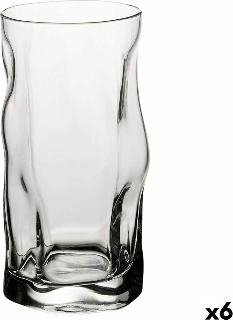 Becher Bormioli Rocco Sorgente Glas 450 ml (6 Stück) Produktbild 
