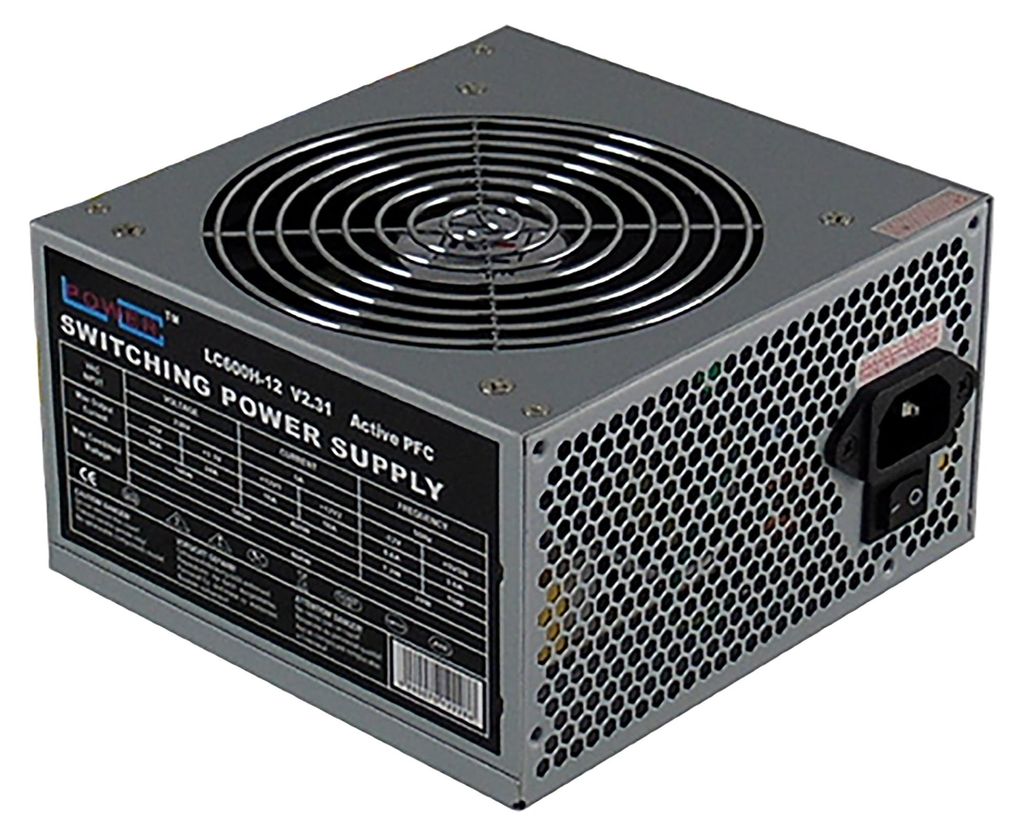 LC Power Office LC600H-12 V2,31 - Alimentation (interne) - Image du produit 