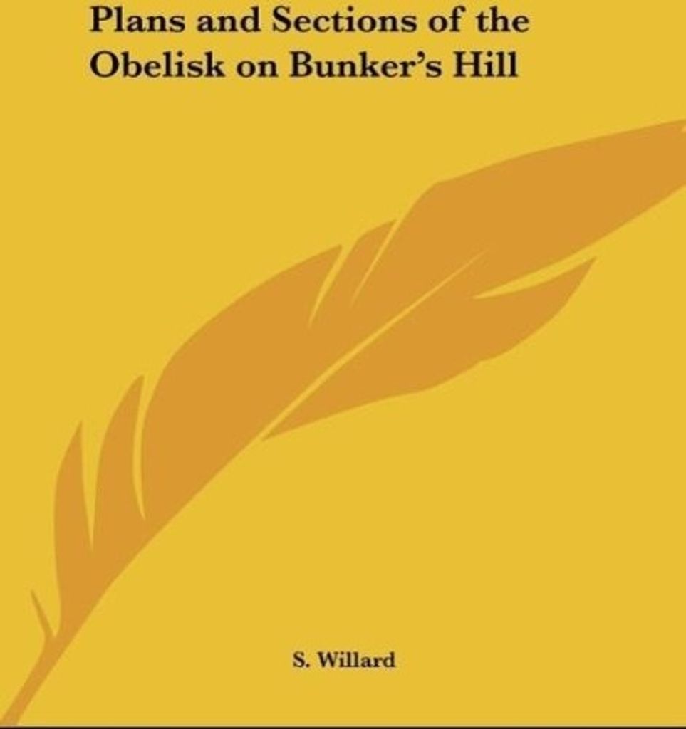Plans and Sections of the Obelisk on Bunker's Hill