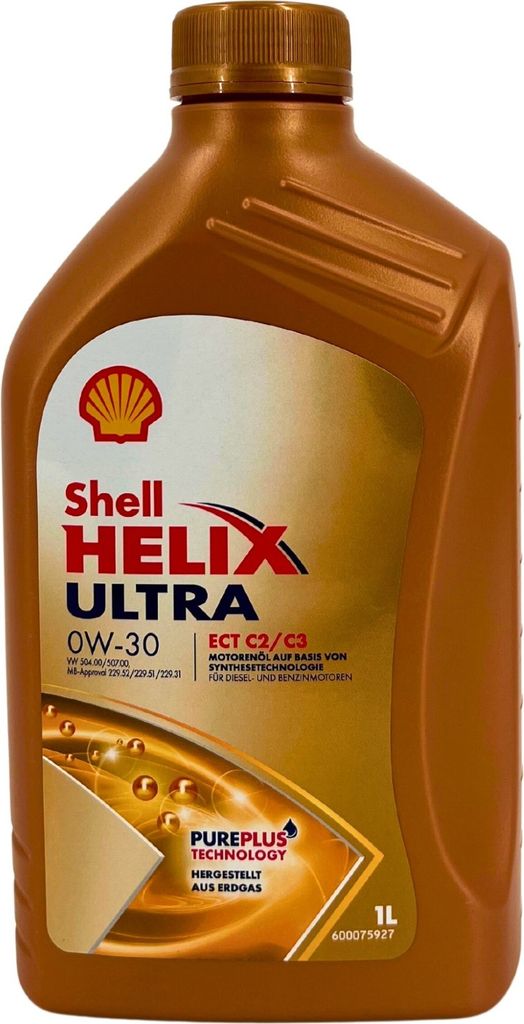 Shell Helix Ultra ECT C2 C3 0W-30 1 Liter Produktbild 4