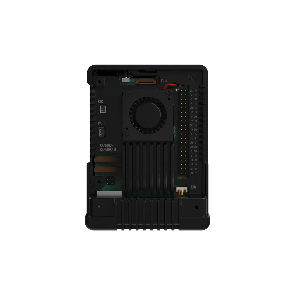 Argon NEO 5 BRED Boîtier pour Raspberry Pi 5 avec Ventilateur Actif - 3