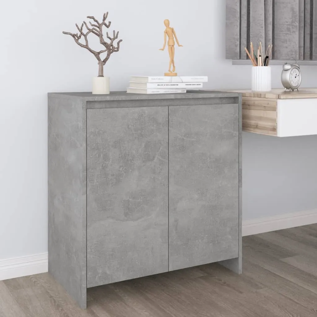 Mobile Credenza 70 cm Grigio Cemento Maison Exclusive - Salvaspazio