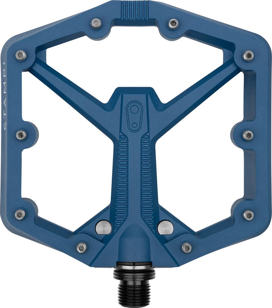 CRANKBROTHERS MTB- Plattform-Pedal Stamp 1 Gen 2 Large, Navy Blue