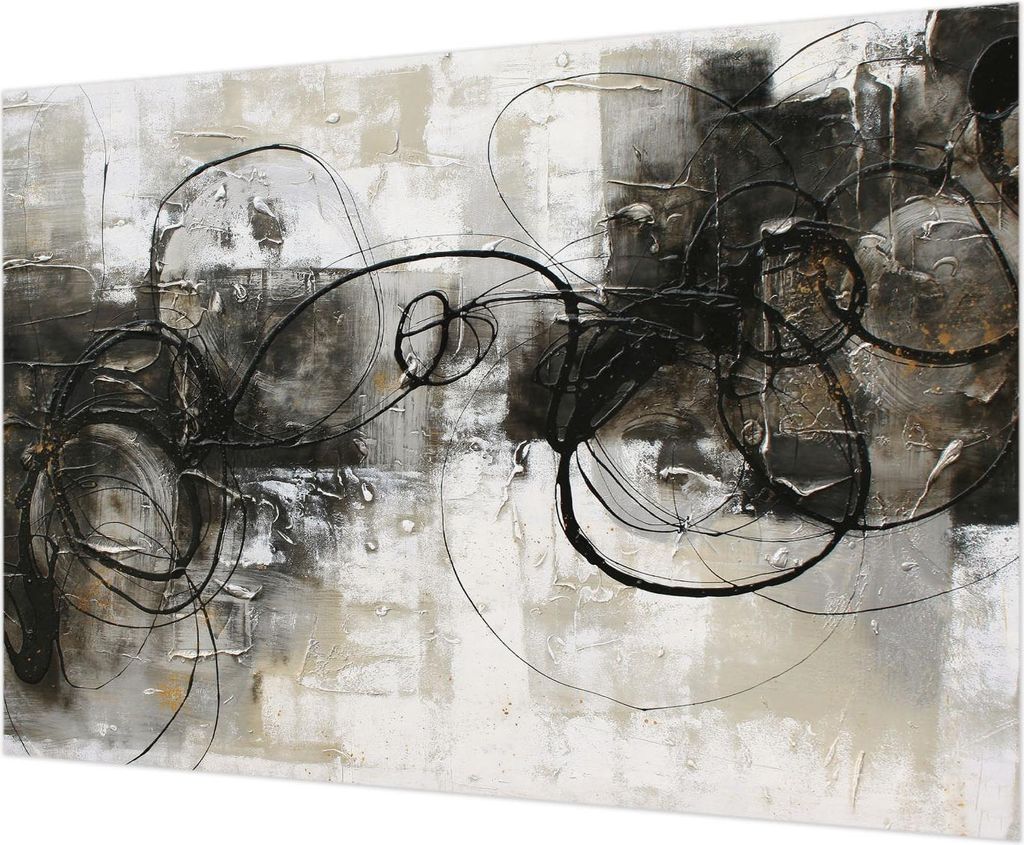 Wandtapete - Dekorative Tapete für Wohnzimmer - Tapetenfolie für Wanddekoration - 208x146 cm - Abstrakter Wirbel