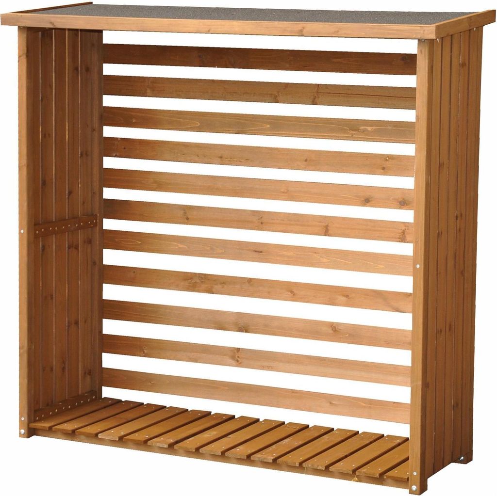 Kaminholzregal braun Produktbild 1