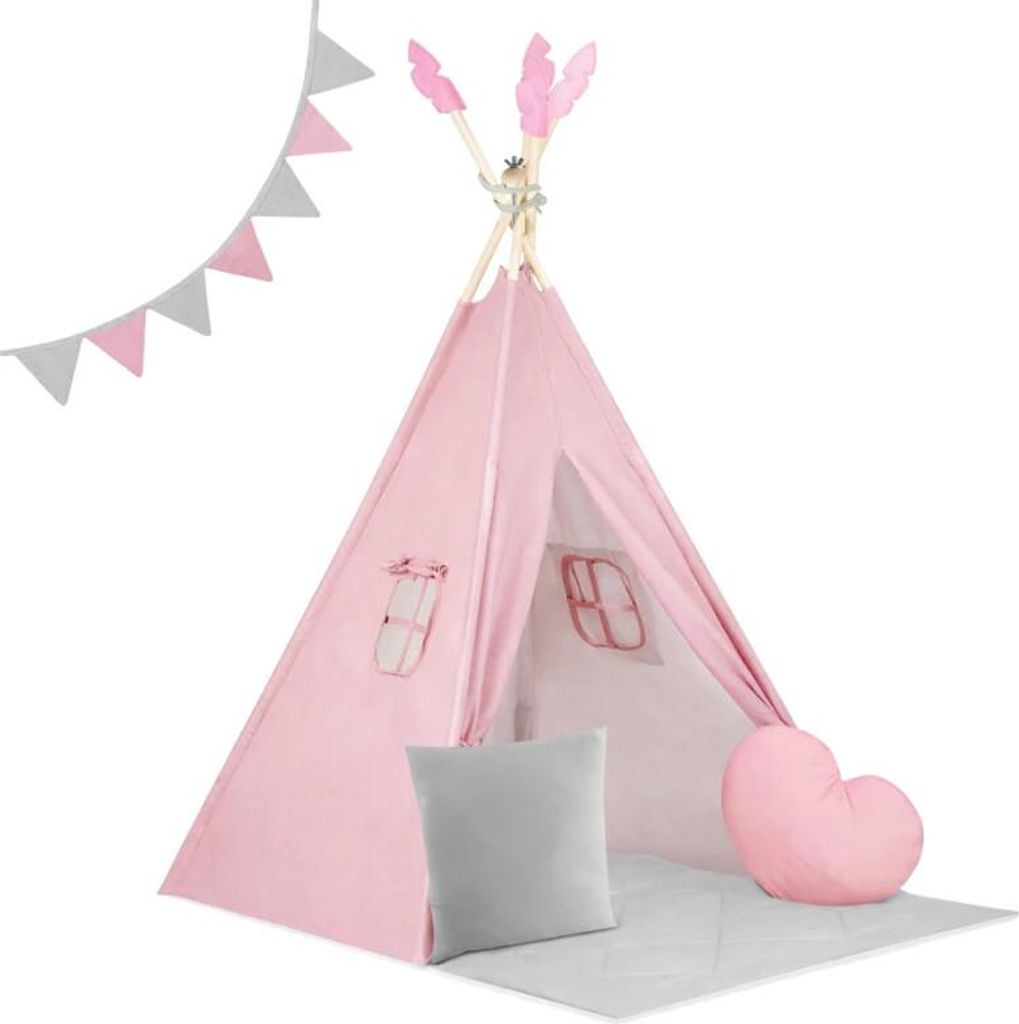 Nukido NK-406 Dětské teepee - růžové Obrázek produktu 