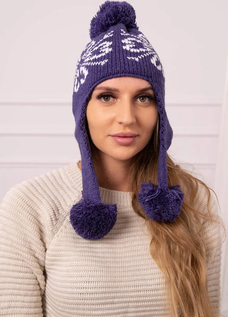 Kesi Berretto donna Eira viola scuro Universal