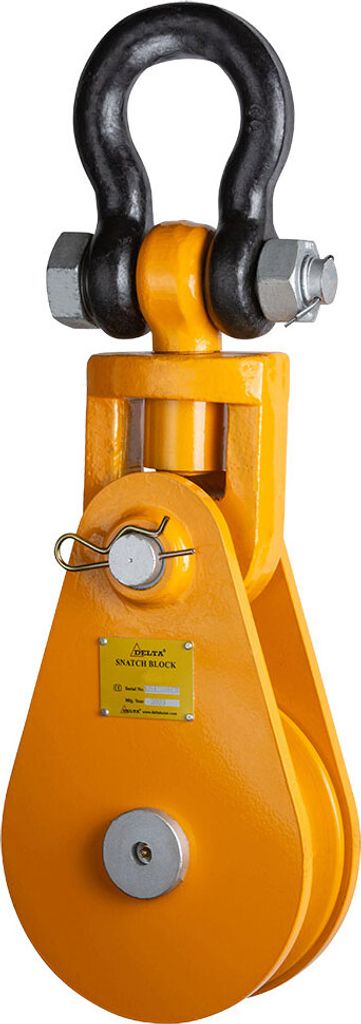 DELTA Umlenkrolle mit Schäkel - 15t