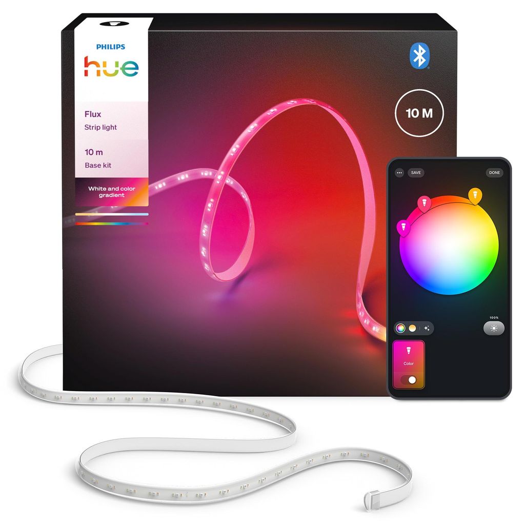 Philips Flux Lightstrip 10 m, Intelligenter Leuchtstreifen, Produktbild 