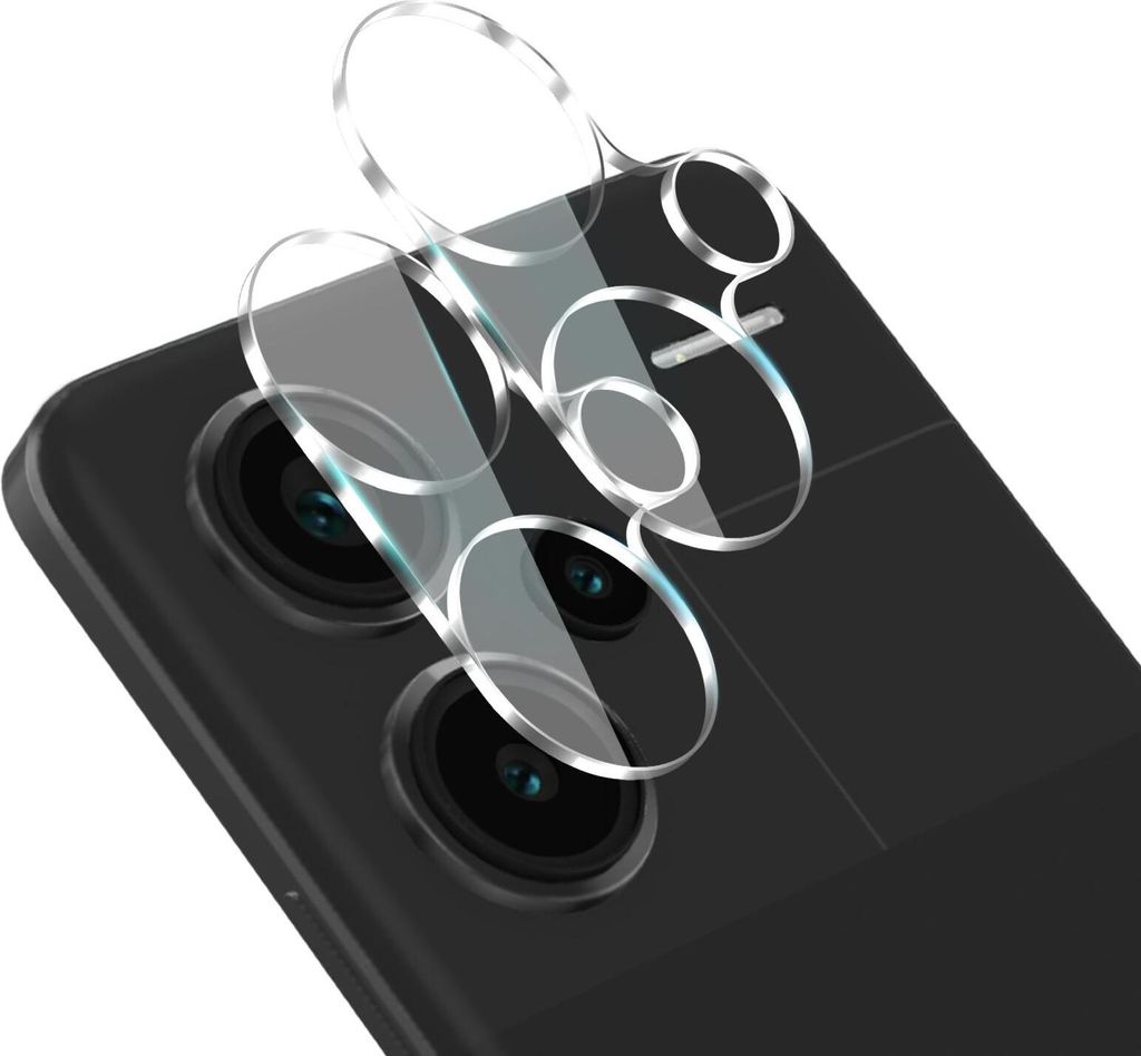 2x Kamera Schutz Glas für Xiaomi Redmi Note 13 Pro+ 5G Produktbild 