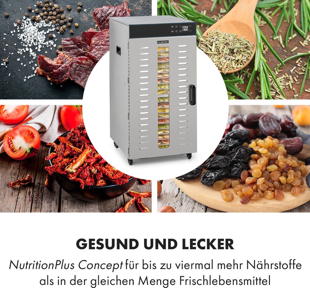 Klarstein Master Jerky 300 Pro Dörrautomat Profi / Gastro Produktbild 5