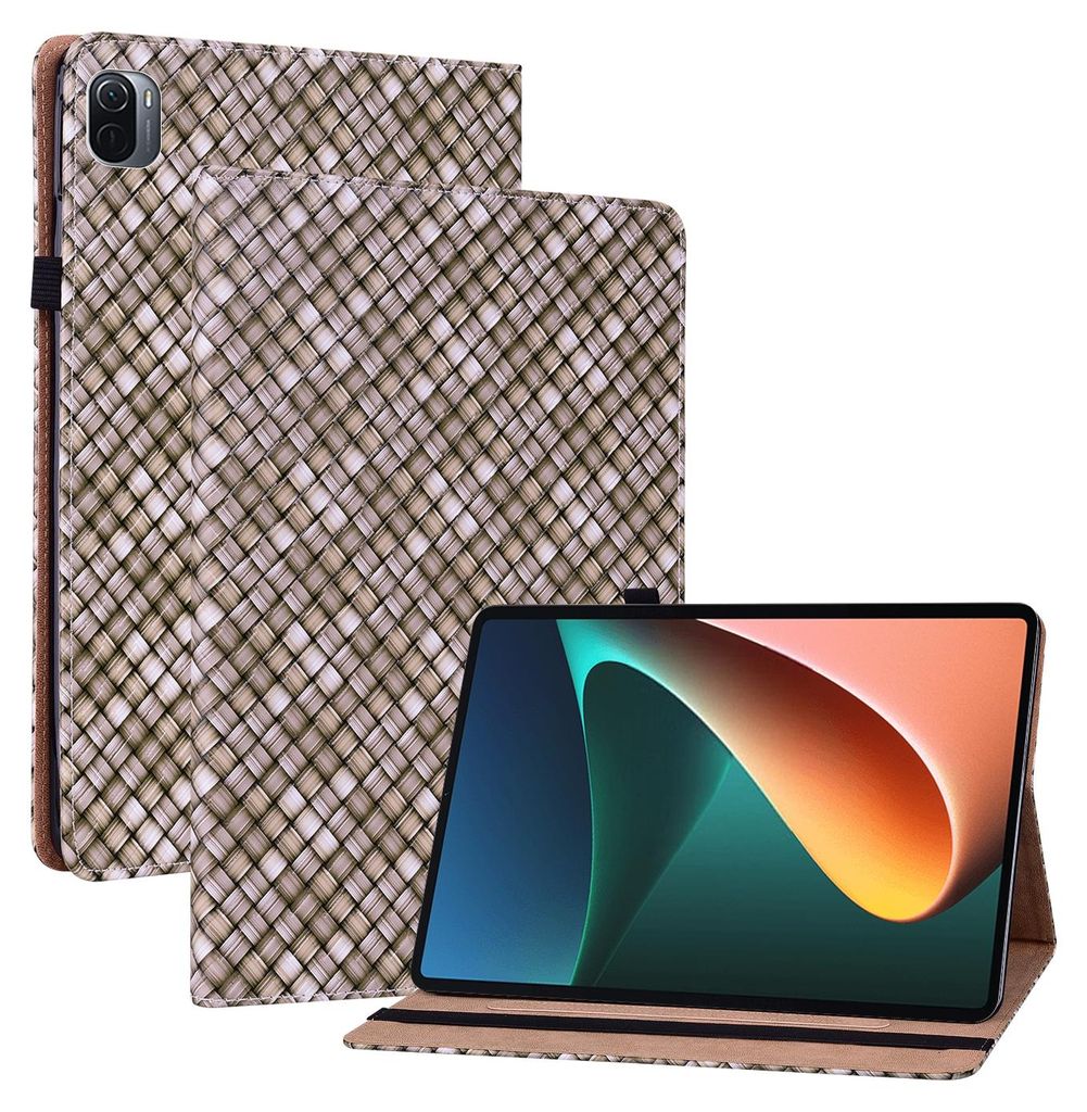 Pro Xiaomi Mi Pad 5 / 5 Pro 11.0 Brown Faux Leather Case Obrázek produktu 