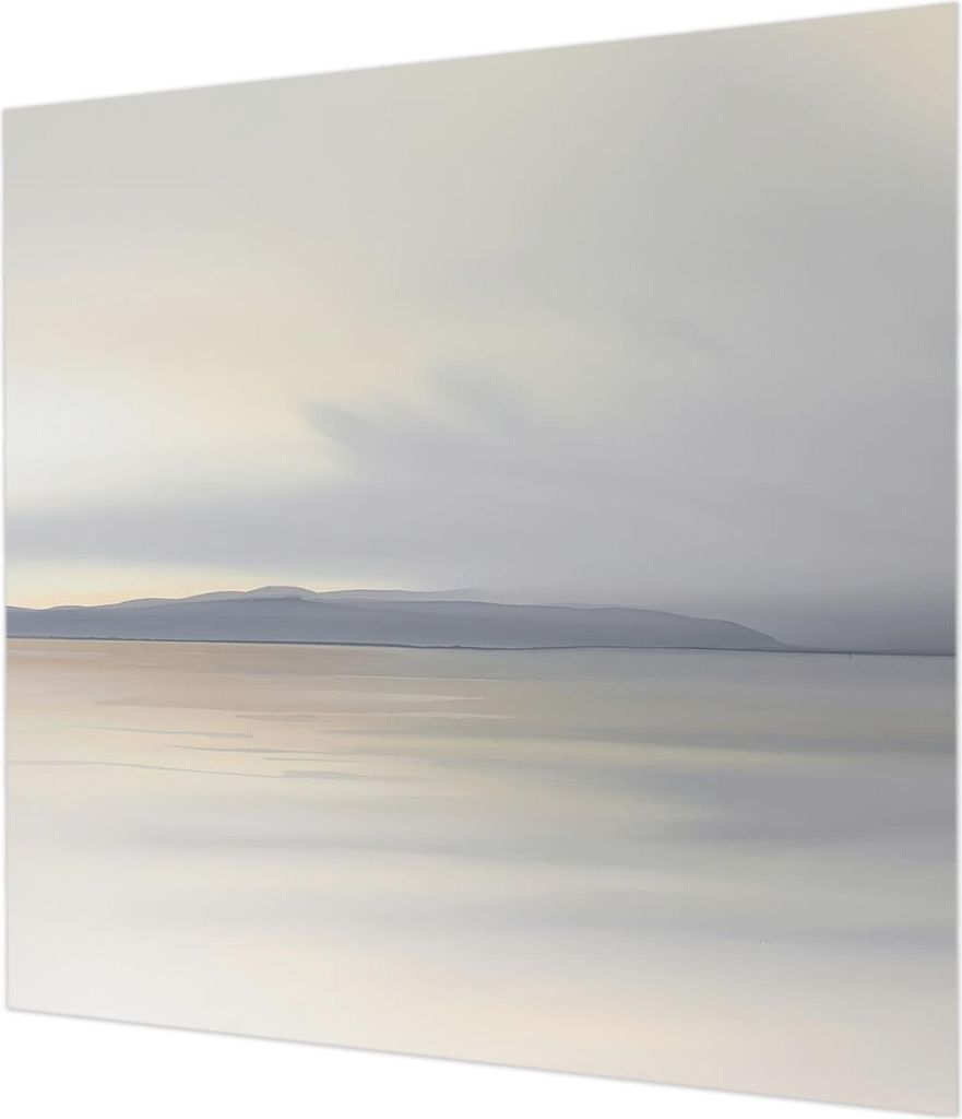 Wandtapete - Dekorative Tapete für Wohnzimmer - Tapetenfolie für Wanddekoration - 250x250 cm - Harmonische Landschaft
