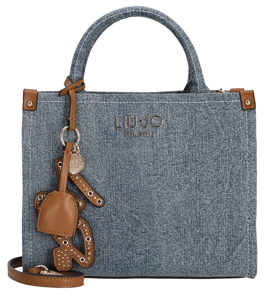 Sac à main quotidien Liu Jo Ridhi denim clair : format 25 cm idéal city