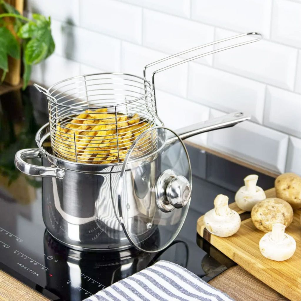 Topf + Sieb Zum Braten In Tiefem Fett Kinghoff Kh-4581