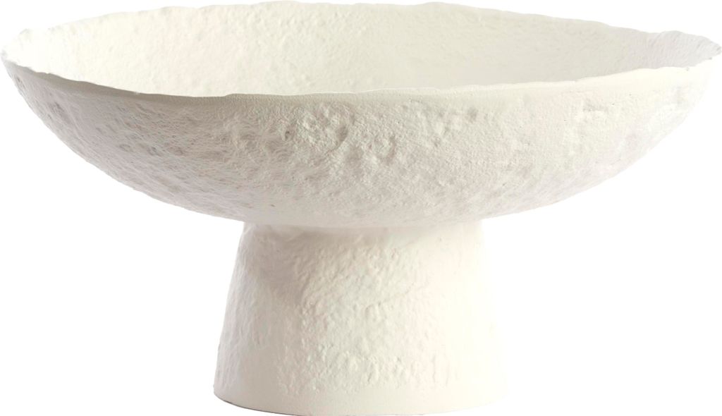Light & Living Schale auf Fuß Ota Creme (31x15,5cm) Produktbild 