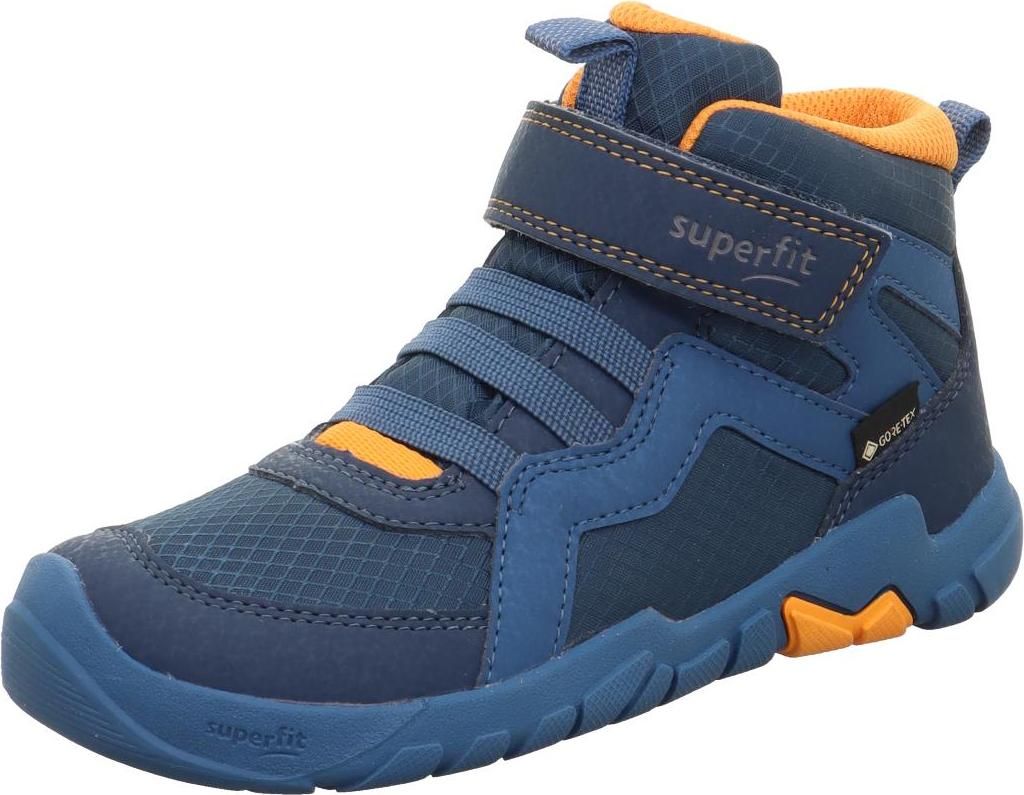 Superfit Trace Barfussschuh Stiefel blau EUR 25
