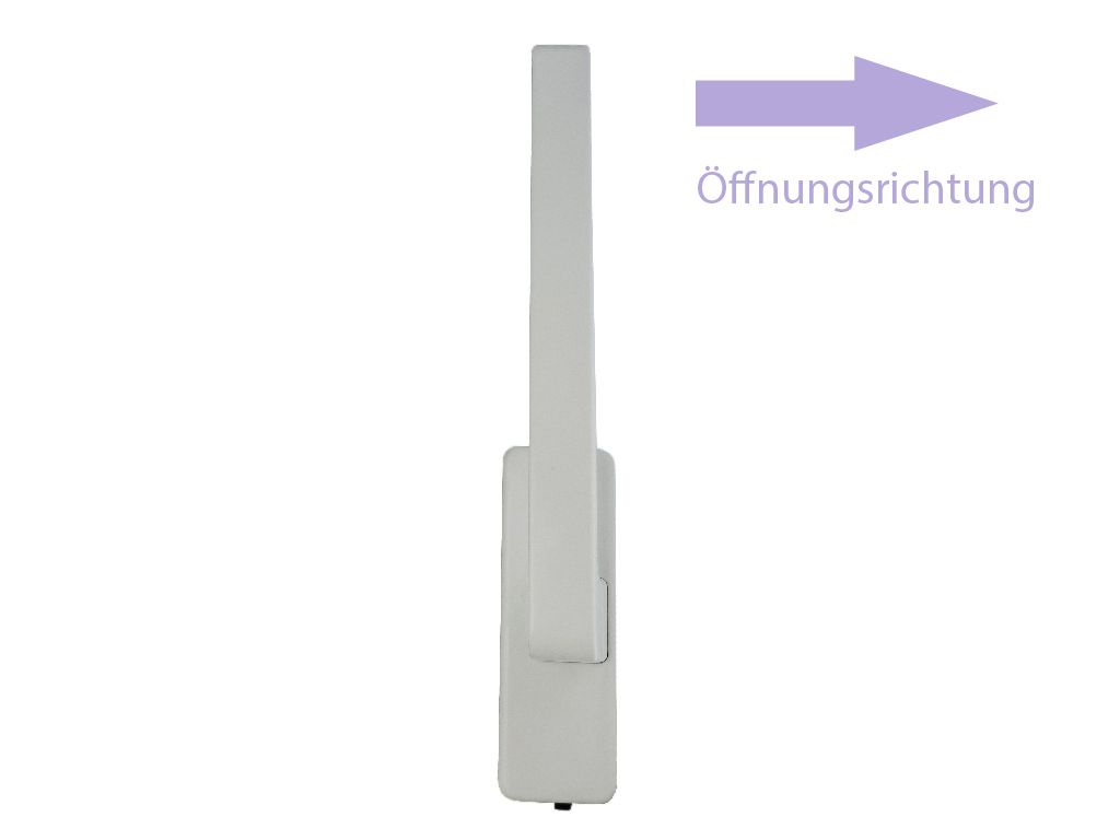 GU 34225 Schiebetürgriff Dirigent weiß links K-12920-00-L-7 Produktbild 