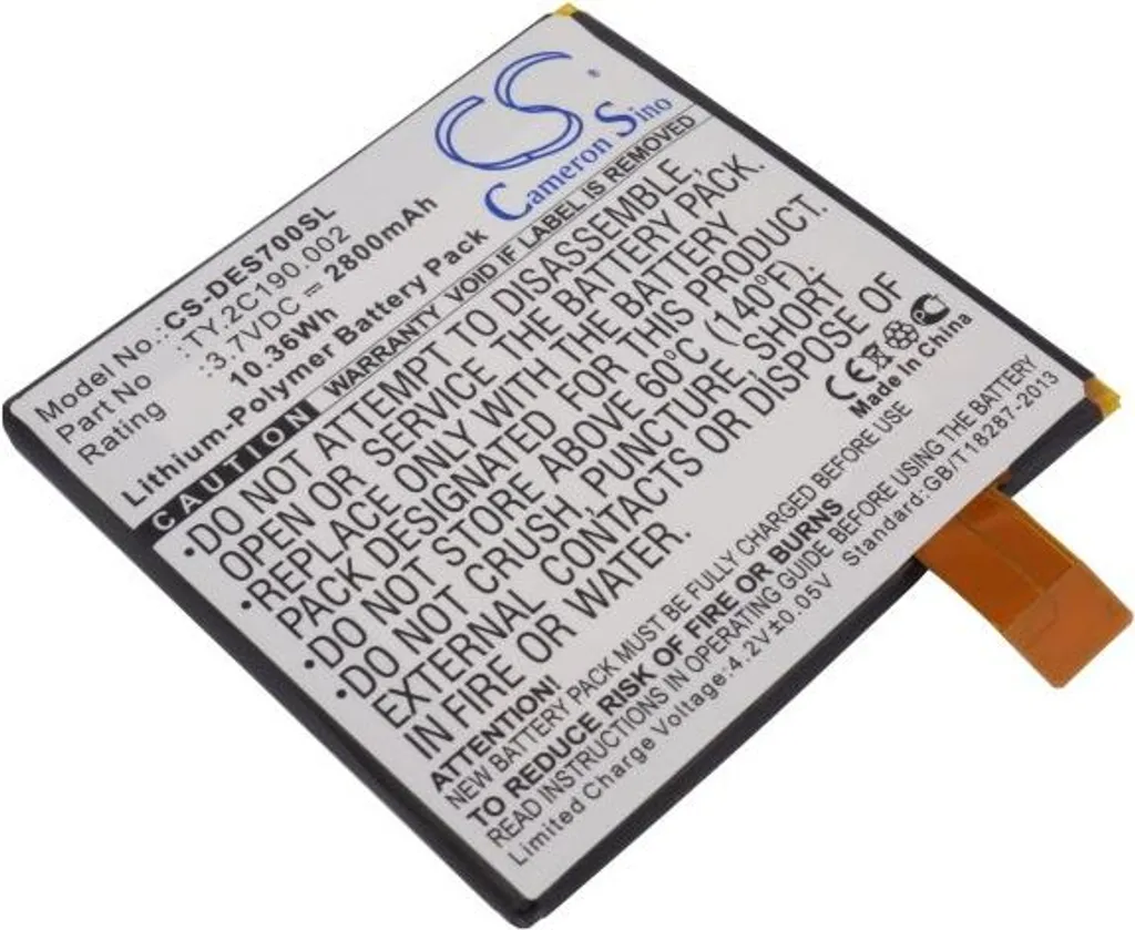Analisi Batteria TECHTEK per Dell Looking Glass TY.2C190.002