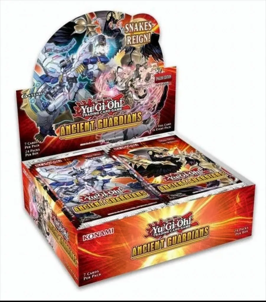 Yu-Gi-Oh! Ancient Guardians Booster Box - Boîte de 24 Boosters Scellée