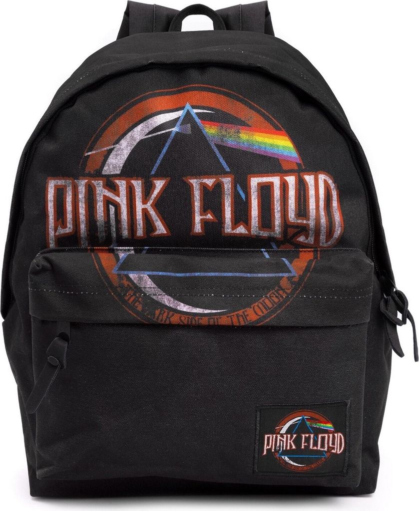 Pink Floyd - Rucksack "Dark Side Of The Moon" NS6933 (Einheitsgröße) (Schwarz/Orange)