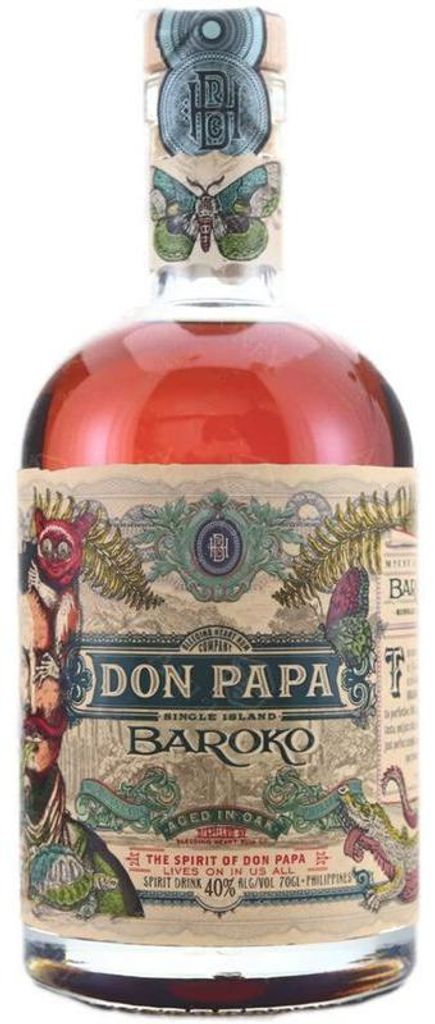 Don Papa Baroko 700ml 40% Vol. Produktbild 