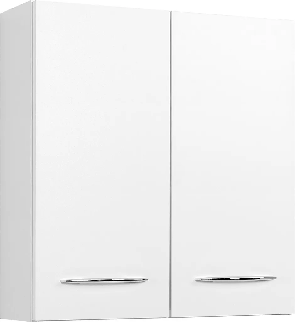 Armoire murale Portofino blanche avec portes à fermeture silencieuse