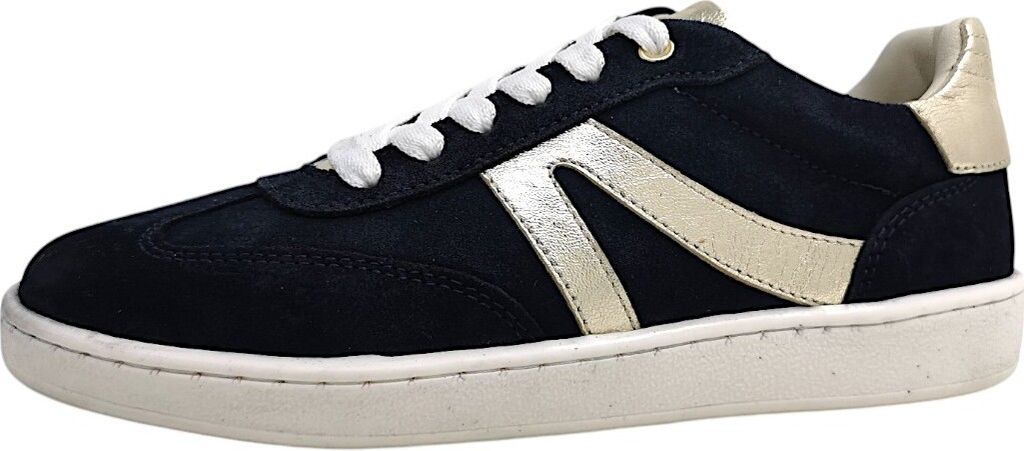 Copenhagen Shoes Maila sportlicher Schnürer Blau in Gr. 38