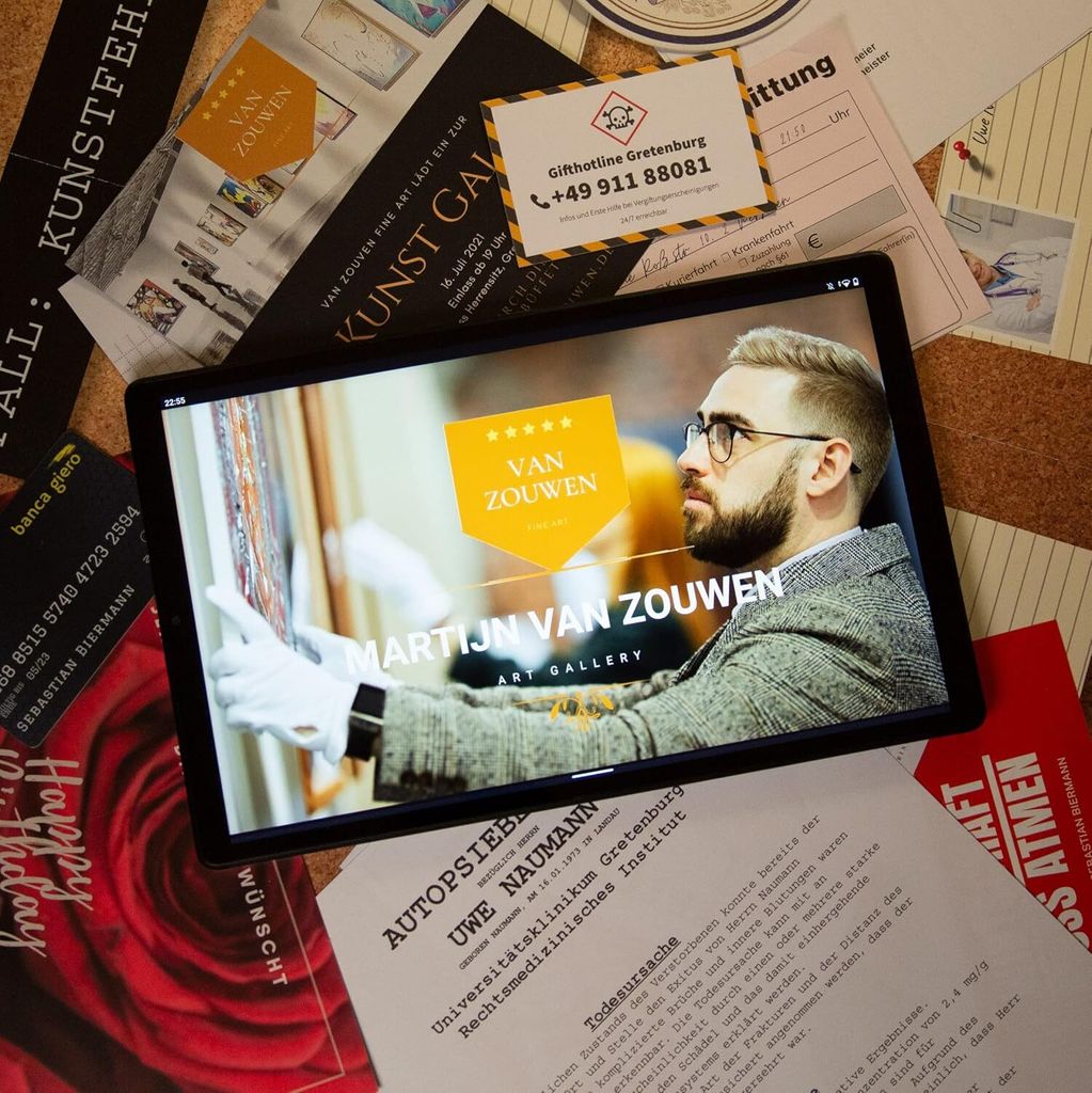 CRIMECASES Krimispiel für Zuhause Tatort: Kunstfehler I Produktbild 6