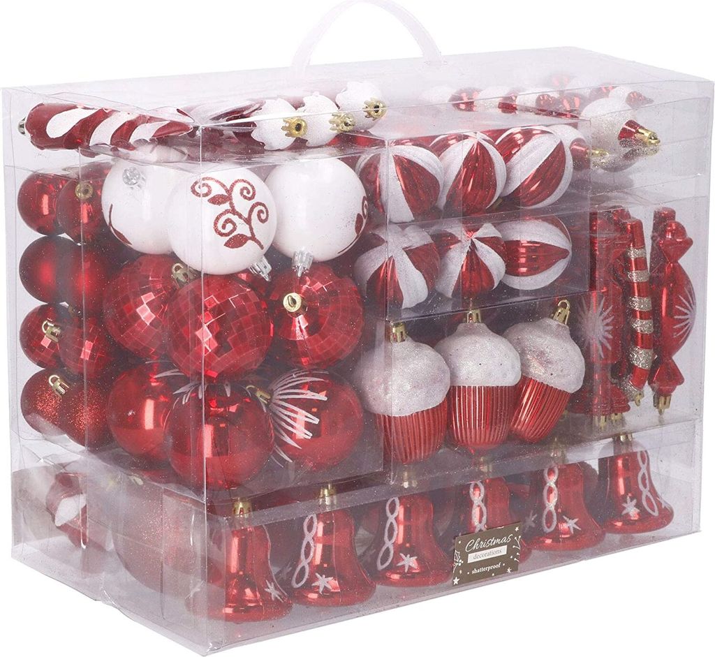SPRINGOS koule na stromeček, 153 ks, nerozbitné, různé Obrázek produktu 4