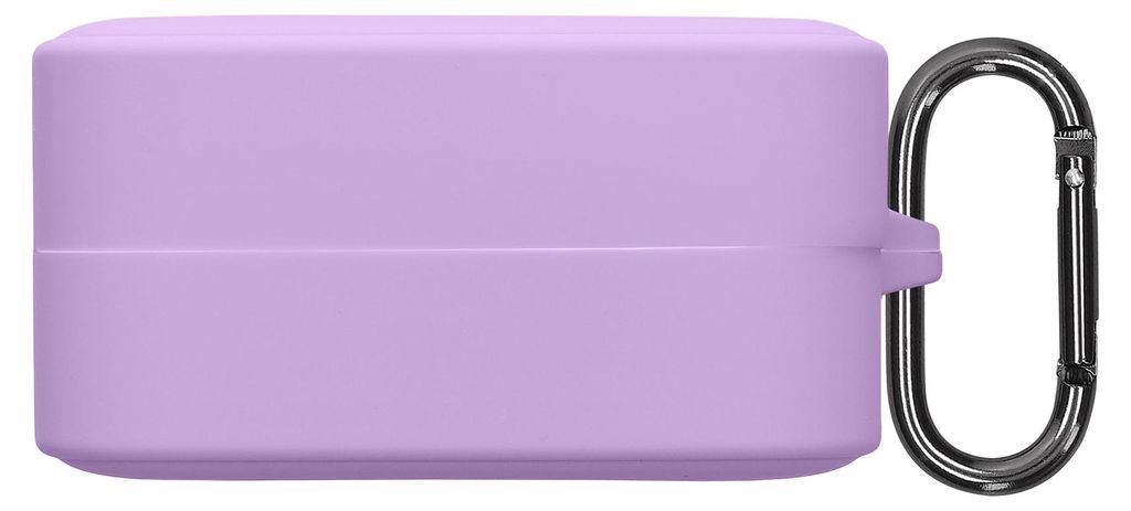 kwmobile Hülle kompatibel mit Timekettle W4 Pro Kopfhörer - Silikon Schutzhülle Etui Case Cover Schoner in Lavendel