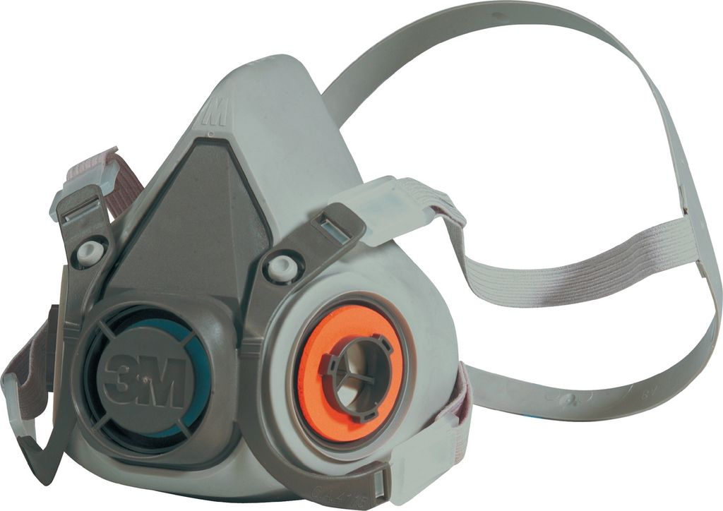 3M Atemschutzmaske 6200 Serie 6000, TPE, Produktbild 