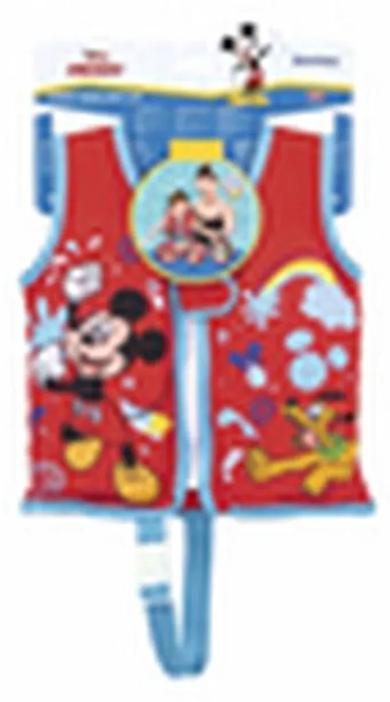 Gilet Apprentissage Nage Mickey Disney Bestway 1-3 ans pour Vacances Mer