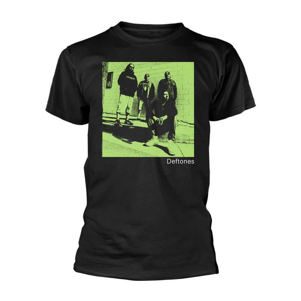 Deftones T-Shirt Herren Green schwarz Band-Merch, Bands 100% Baumwolle XL