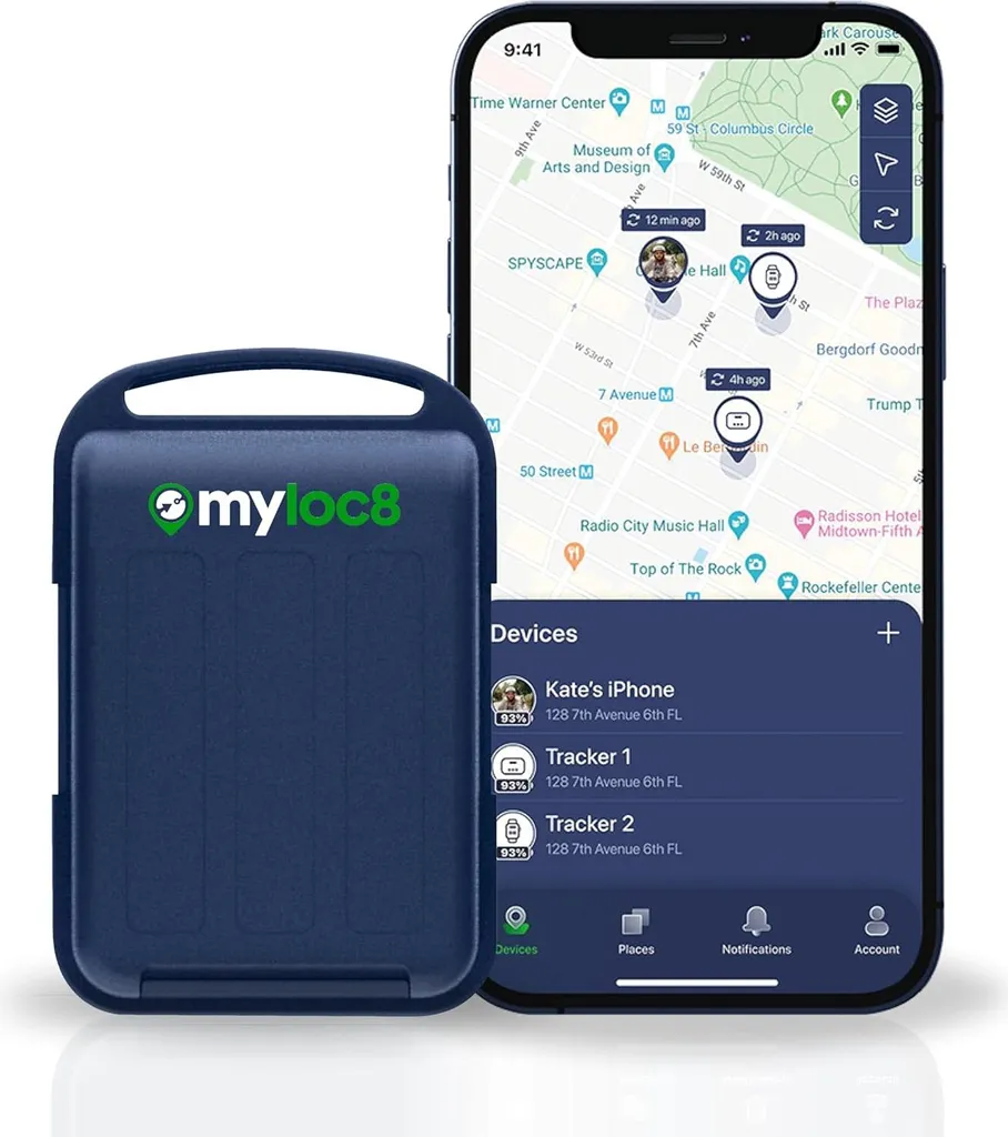 Tracker GPS Myloc8 AS300 LTE-M pour suivi de conteneurs et remorques