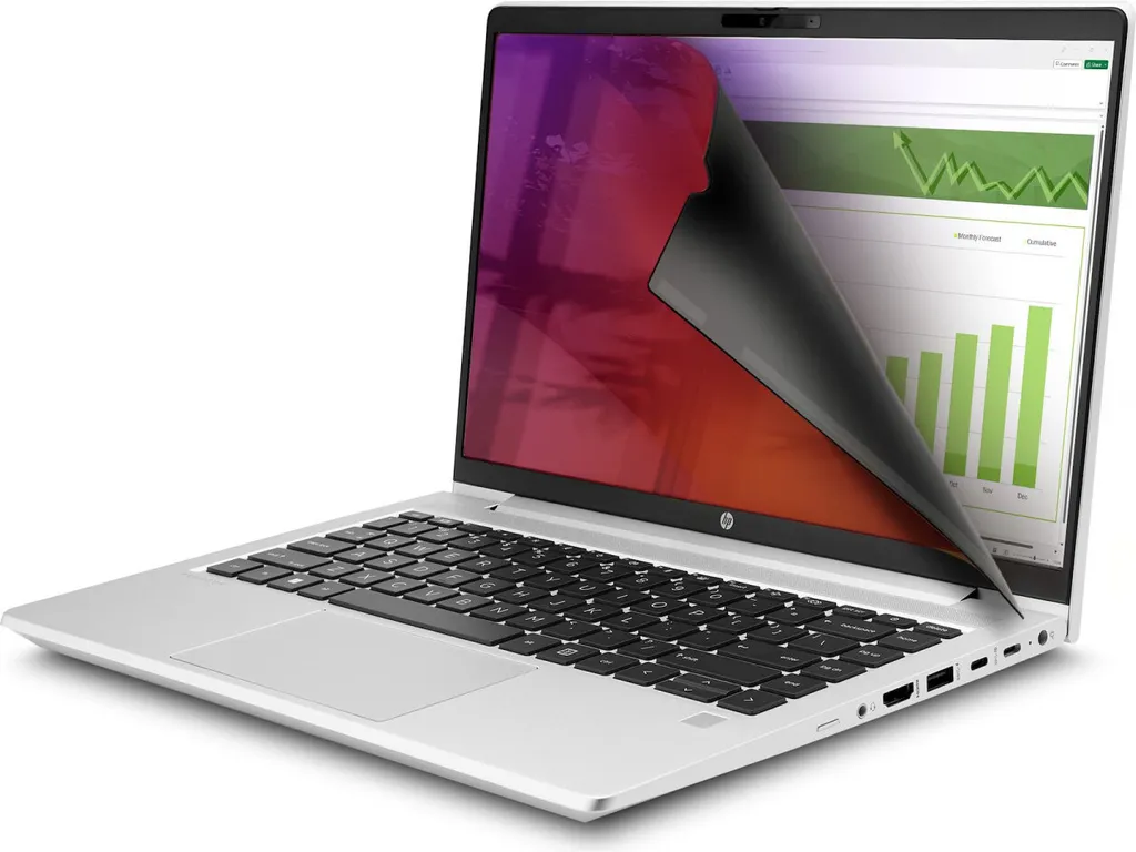 Filtre Écran PC 15.6" Réversible Or et Mat avec Protection Anti-Reflets - 3