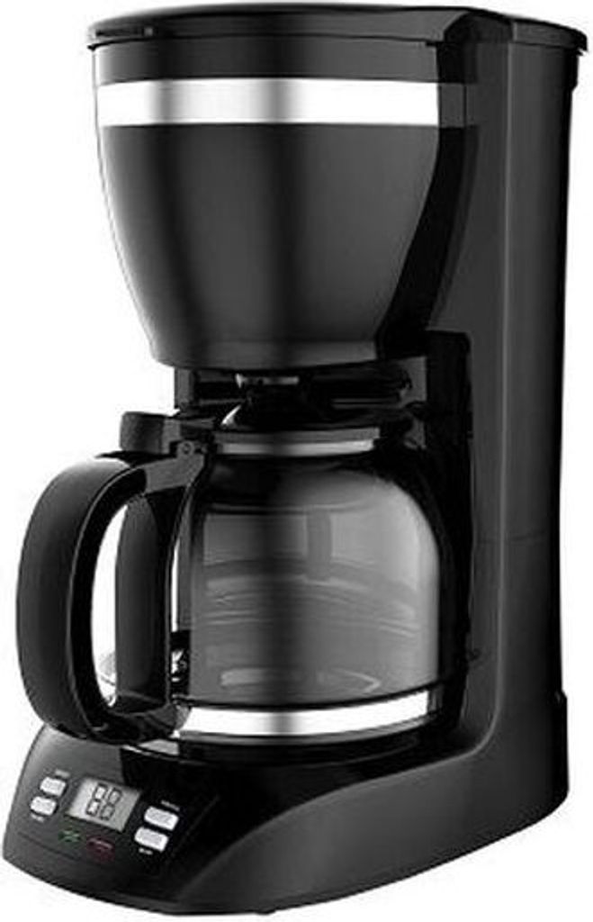 Kaffeemaschine B-4463 GINNO 1,5l Digitaltimer, schwarz