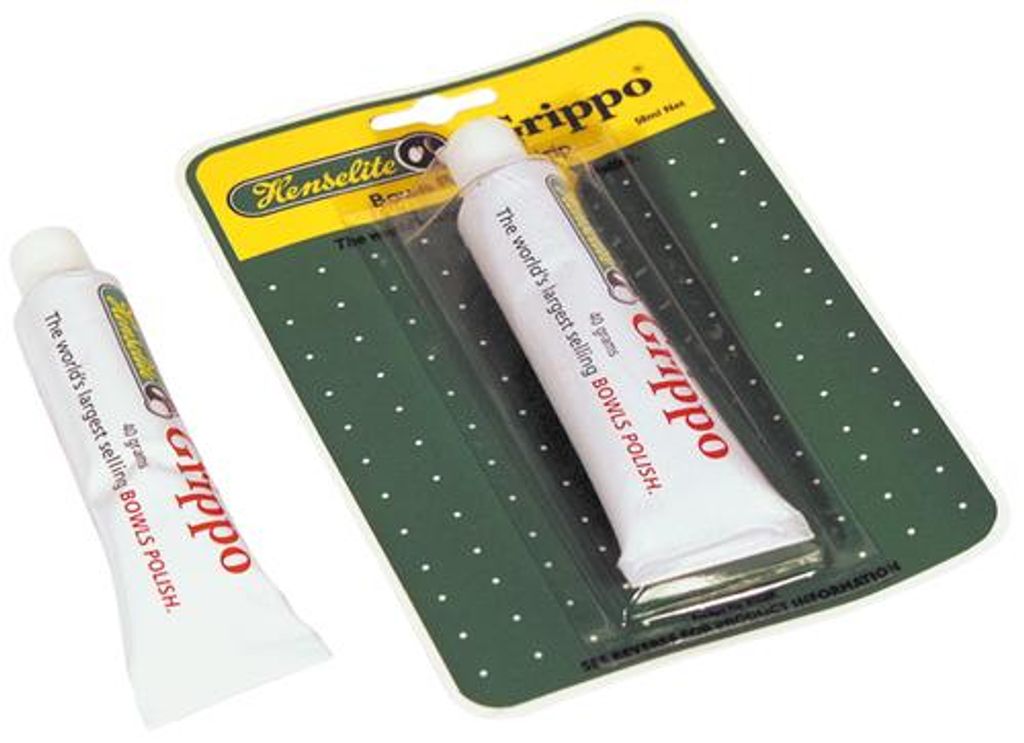 Henselite Bowls Wachs Grippo Tube 40 ml transparent für besseren Halt