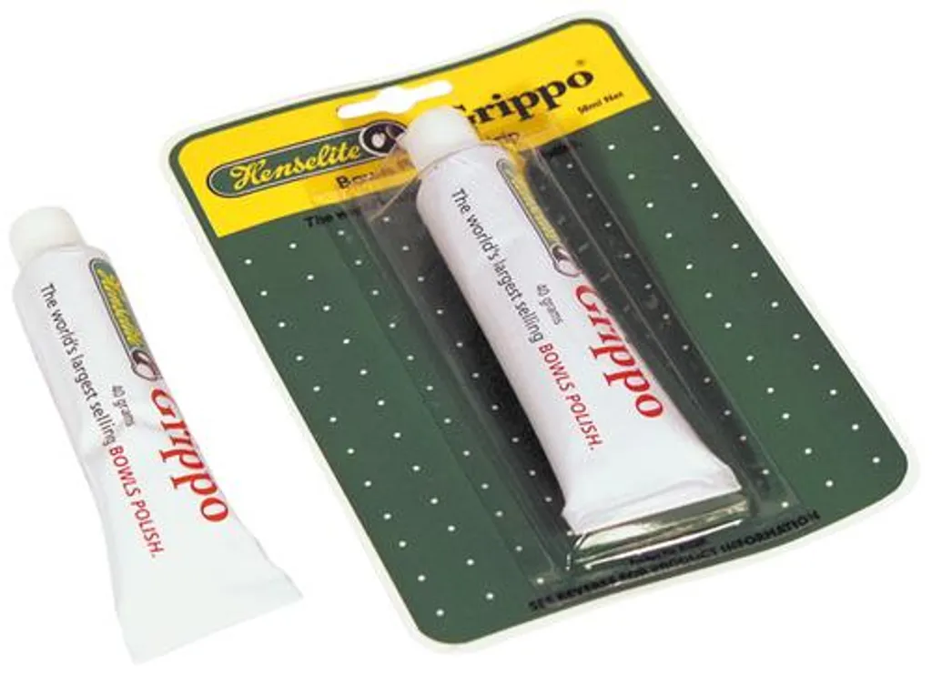 Cire Henselite Bowls Grippo en tube de 40g pour une prise en main stable