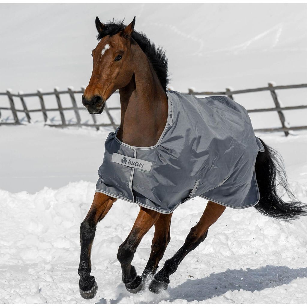 Bucas Outdoordecke 0g Smartex Turnout Rain Regendecke Iron Produktbild 