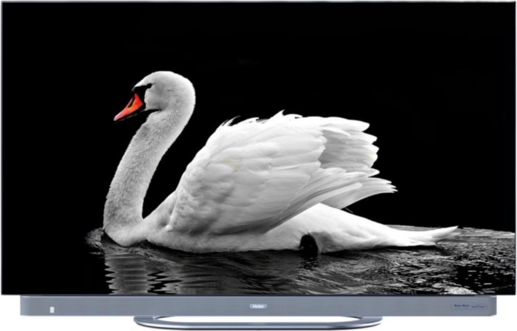 Haier H65C900UX, 165,1 cm (65"), 3840 x 2160 Pixel, OLED, Smart-TV, WLAN, Schwarz