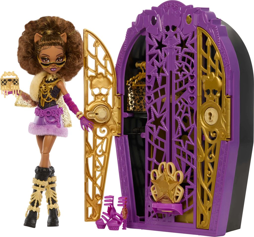 Monster High Verborgene Schätze Clawdeen Produktbild 