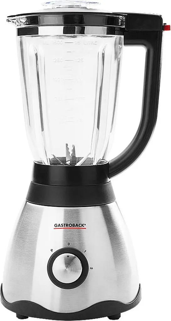 GASTROBACK 41003 Vital Plus Mixeur sur socle 1,5l 850W Acier Inox