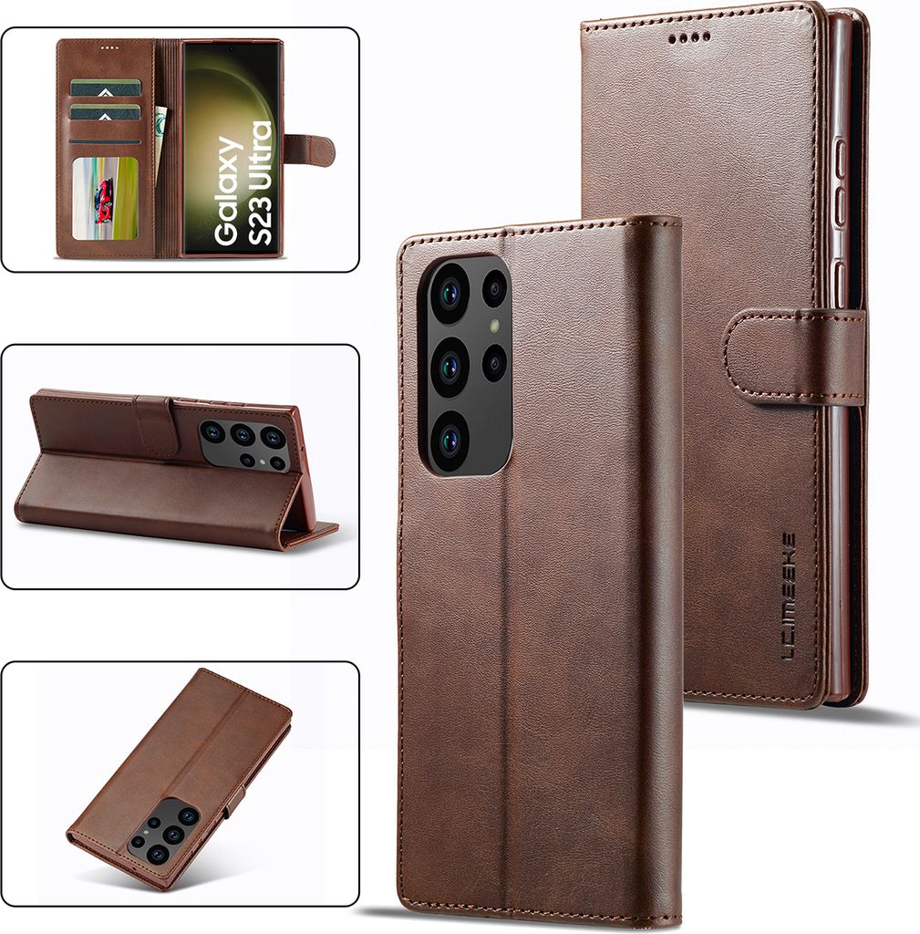 Samsung Galaxy S23 Ultra Hülle, Klapphüllen Brieftasche Produktbild 