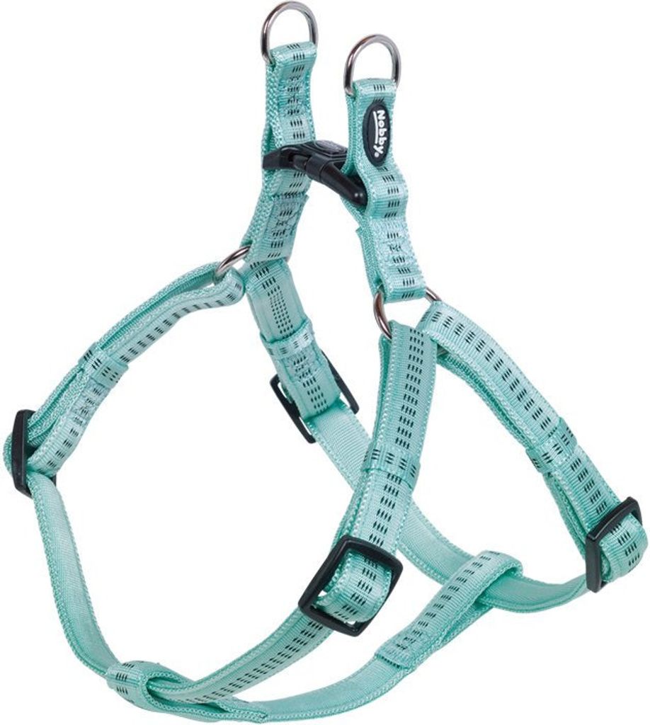 Nobby Geschirr "Soft Grip" mint Brust: 30-40 cm; B: 10 mm