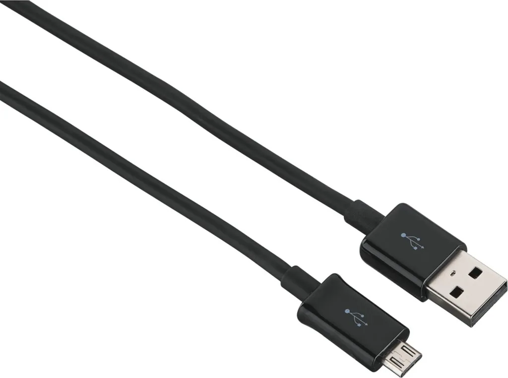 Hama 00200904 Cavo USB-A a Micro-USB - 0,9m Nero per Casa e Ufficio