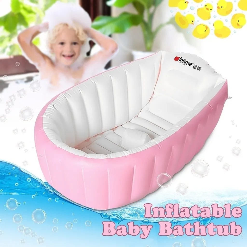Baignoire gonflable bébé pour petite douche et gain de place
